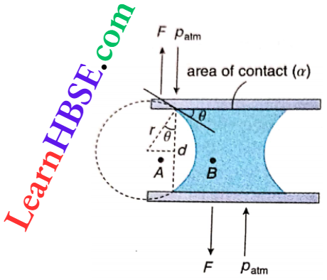 Viscosity And Surface Tension Two Parallel Plates Sepated By Distance
