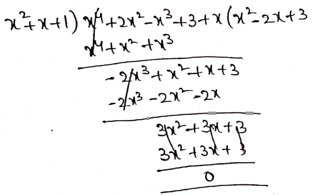 Class 8 Maths Algebra Chapter 2 Multiplication And Division Of Polynomials Division of x2-2x+3