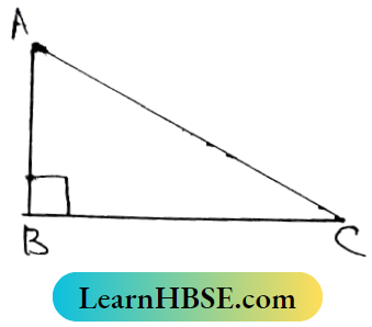 Class 8 Maths Geometry Chapter 6 Verification Of The Relation Between The Angles And Sides Of A Triangle The hypotenuse of a right angled triangle