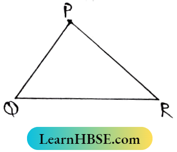 Class 8 Maths Geometry Chapter 6 Verification Of The Relation Between The Angles And Sides Of A Triangle The relation between PQ and QR