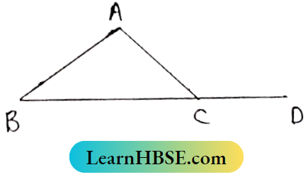 Class 8 Maths Geometry Chapter 6 Verification Of The Relation Between The Angles And Sides Of A Triangle The value of angle A