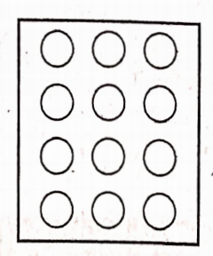 0.5 circles in a box