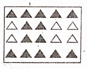 2 5 th of the triangles in a box can be represented as 4