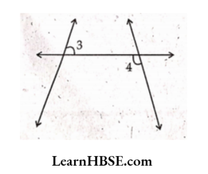 3,4 are pair of alternate interior angles
