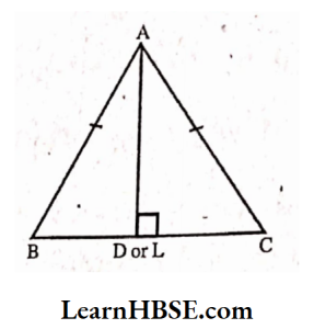 ABC is an isosceles triangle