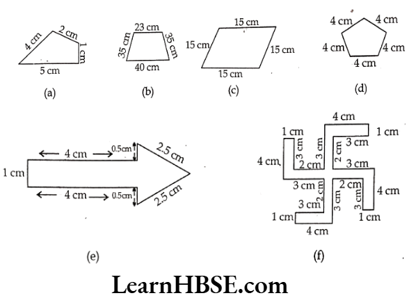 Class 6 Maths Chapter 10 Mensuration Exercise 10.1 Question 1