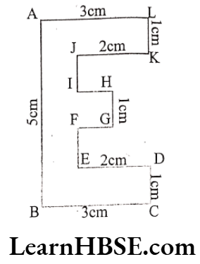 Class 6 Maths Chapter 10 Mensuration Long Answer Question 17.1