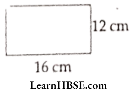Class 6 Maths Chapter 10 Mensuration Very Short Answer Question 4