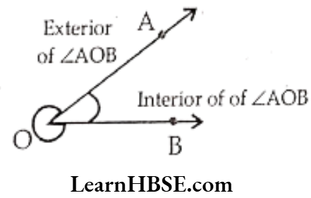 Class 6 Maths Chapter 4 Basic Geometrical Ideas Exterior angle
