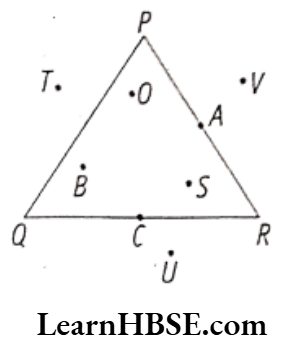 Class 6 Maths Chapter 4 Basic Geometrical Ideas Triangle in a plane