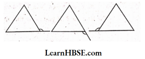 Exterior angles can be formed for a triagle in many ways