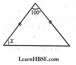 Find angle x in each figure 4