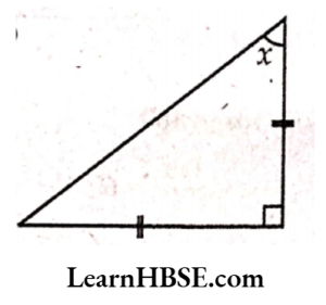 Find angle x in each figure 5