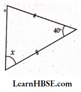 Find angle x in each figure 6