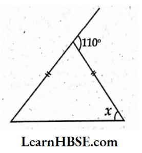 Find angle x in each figure 8
