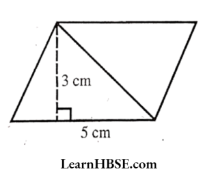 Find the area of each of the following parallelograms 2