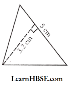 Find the area of each of the following triangles 2
