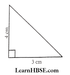 Find the area of each of the following triangles 3