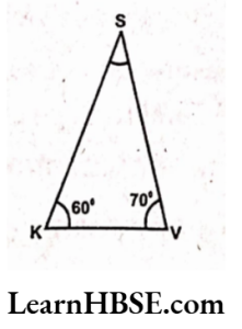 Find the missing anglesin each of the triangle
