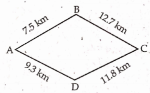 Find the perimeter of the figure