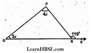 Find the value of 'x’ in the following figures 2