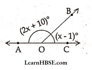 Find the value of xin the given figure
