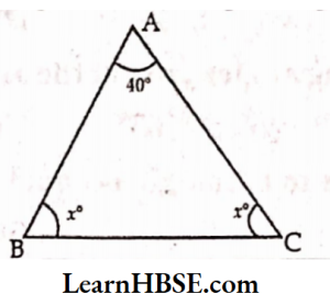 Find x in the figure