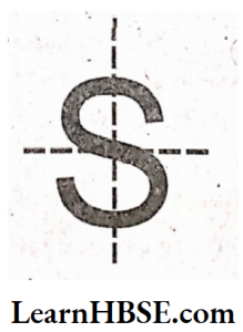 Identify which of the english alphabet have point symmetry in the following 1