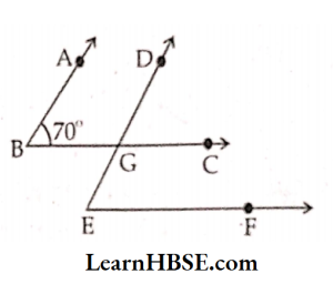 In the given figure the arms of two angles are parallel