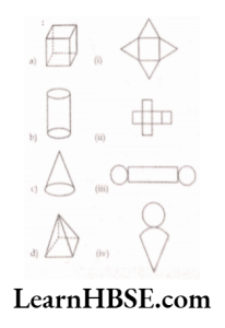Match the netS with appropriate Solids