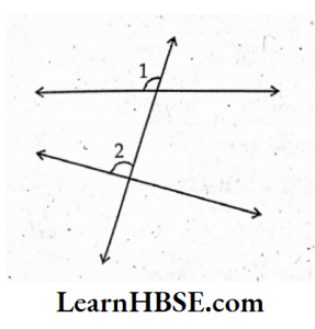Name the pairs of angles