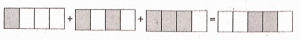 Pictorial representation of 3 of 2