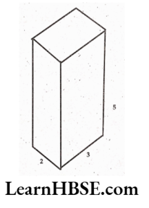 The two different isometric sketches of the cuboid whose dimensions are 5 cm, 3 cm and 2 cm are 2