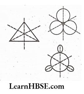 Three lines of symmetry