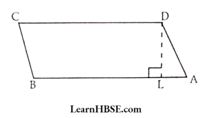 What is the length of DLif AB = 13 cm and area of parallelogram is 156 cm²