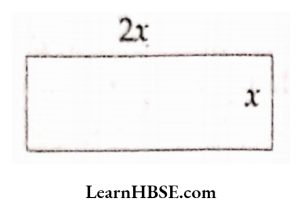 What is the relation between length and weadth of a rectangle