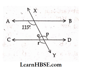 in the given figure abcd and xy i the transversal