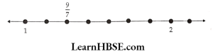Represent these numbers on the number line,