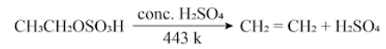 Ethanol Is Heated With Concentrated Sulphuric Acid