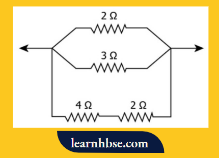 HBSE Class 10 Biology Solutions For A Combination Of 4 Resistors