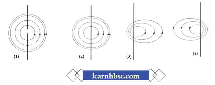 HBSE Class 10 Biology Solutions For A Magnetic Compass Around A Straight Current Carrying Wire