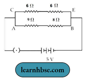 HBSE Class 10 Biology Solutions For Total Resistance In Arm CE