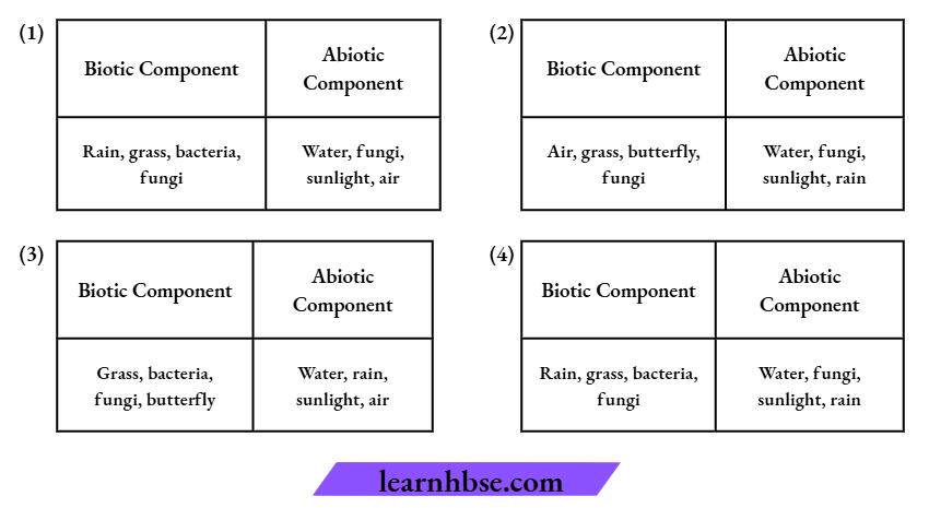 HBSE Solutions Class 10 Biology Chapter 5 Components Of An Ecosystem