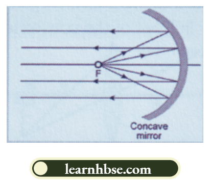 HBSE Solutions For Class 10 Physics Chapter 1 The Mirror Used In A Searchlight Is A Concave Mirror